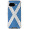 Scotland Flag Distressed Google Pixel 9a Clear Case